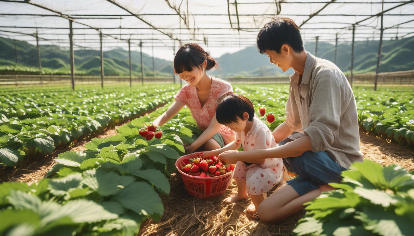 🍓【福岡果園】$179任摘士多啤梨！40分鐘任食「甜王」超值體驗！🍓